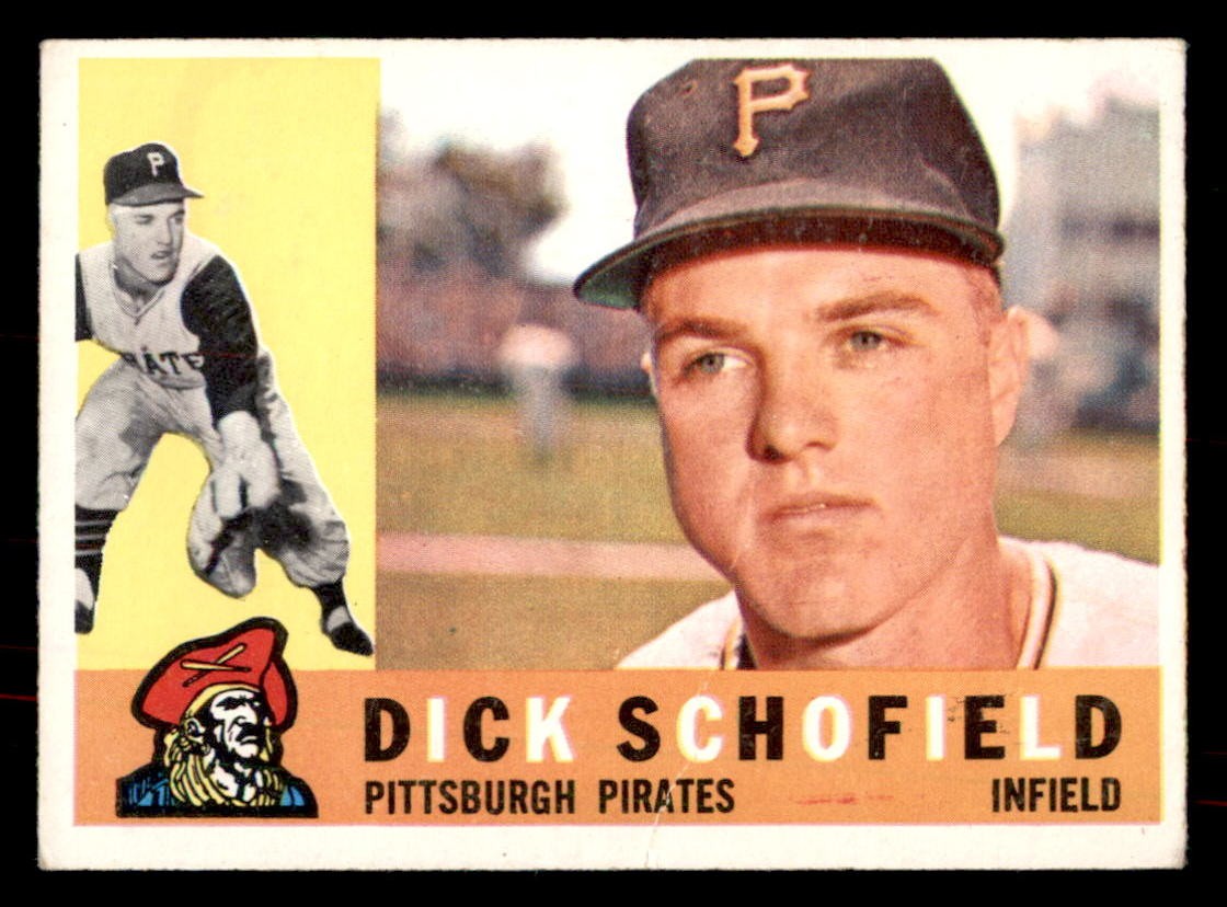 1960 Topps - Dick Schofield #104 PR (Filler)