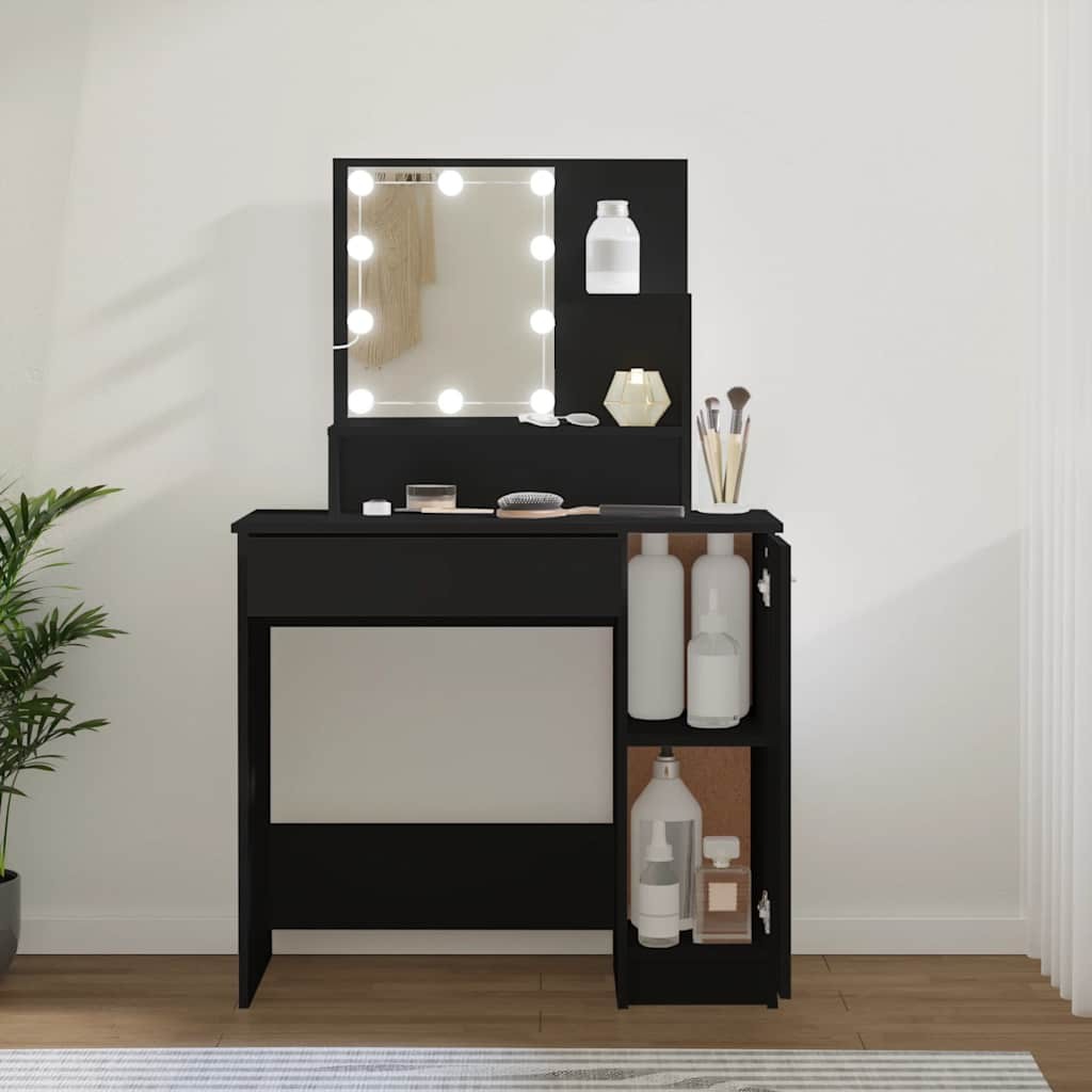 Tavolo da toeletta con LED per trucco vidaXL foto 6