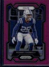 2023 Panini Prizm Pink #130 Rodney Thomas II Indianapolis Colts