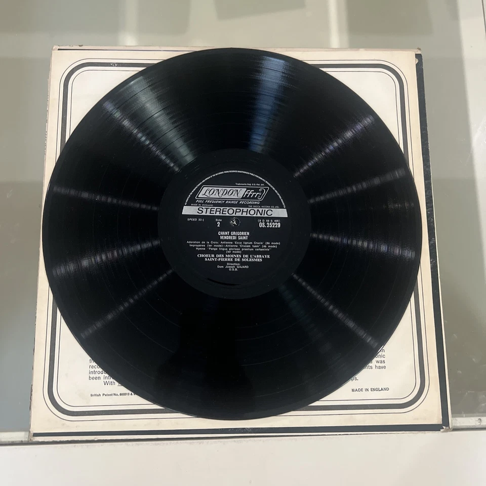 GREGORIAN CHANTS Good Friday 60s LONDON STEREO Rare Sealed STEREOPHONIC Foto 3 de 3