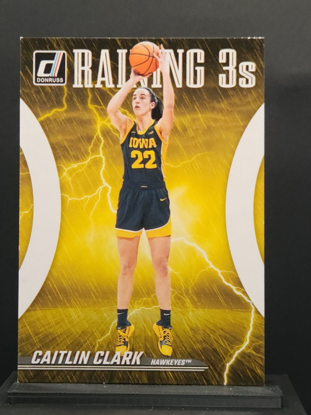2024 Panini Caitlin Clark Collection Caitlin Clark #R2 Raining 3s Iowa Hawkeyes