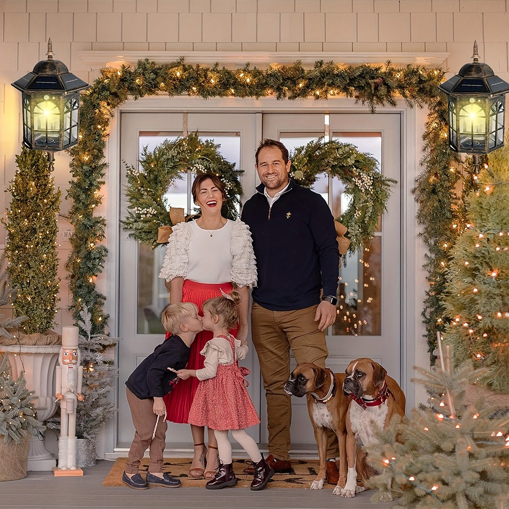 Solar Wall Lanterns Outdoor Waterproof Dusk To Dawn LED Solar Deck Fence Light