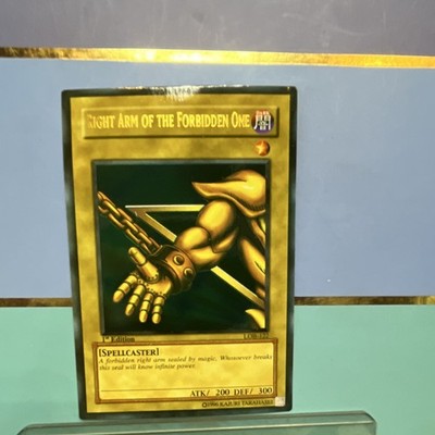 Konami Right Arm of the Forbidden One LOB-122 1st Ed Ultra ATK 200 DEF 300