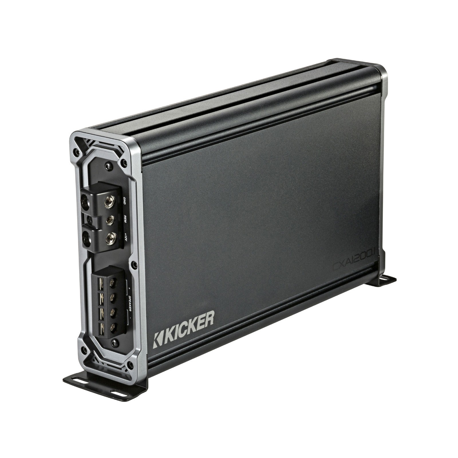 Kicker 46CXA12001 Car Audio Class D Amp Mono 2400W Peak Sub Amplifier CXA1200.1