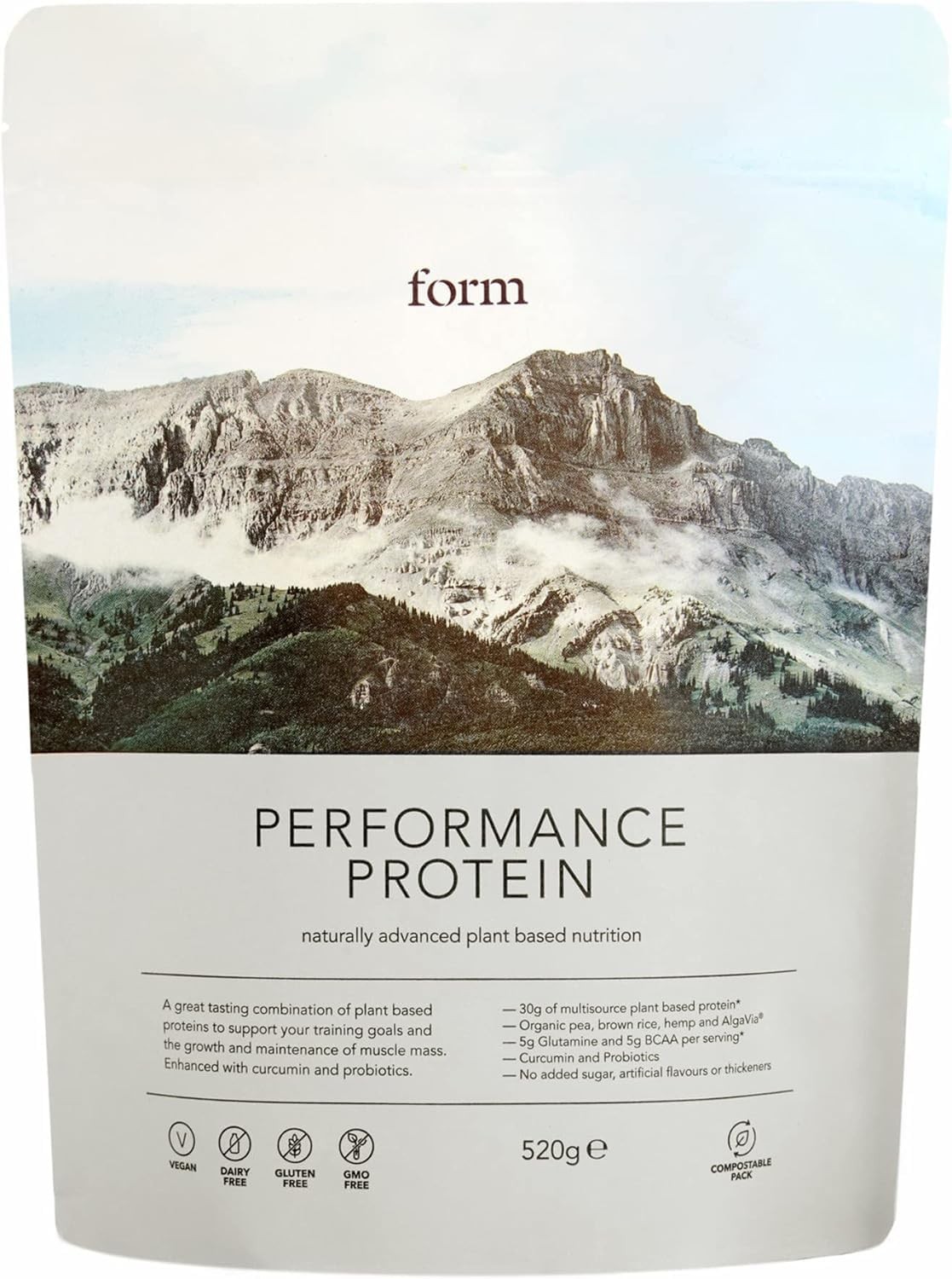 Form Nutrition Brown/Black Performance Protein - Image 3
