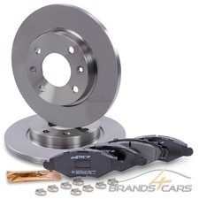 ATEC BREMSSCHEIBEN VOLL Ø247 + BREMSBELÄGE VORNE FÜR PEUGEOT 206 BJ 98-09