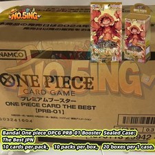 One Piece TCG Card Game PRB-01 The Best Box Case JP