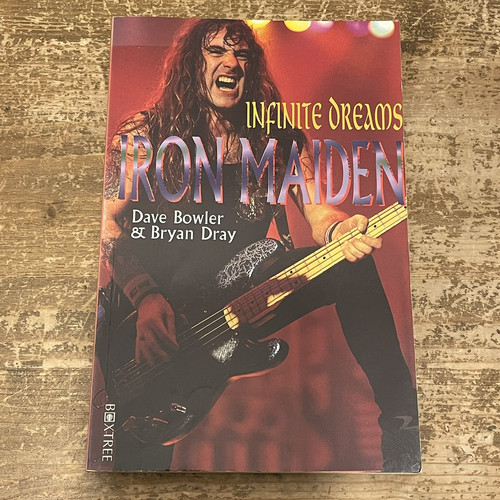 Infinite Dreams Iron Maiden Book Bryan Dray Dave Bowler Vintage - Picture 1 of 9