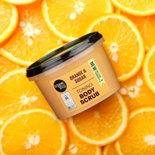 ORGANIC Sugar Body Scrub NATURAL Exfoliating PARABEN-FREE Anti-Cellulite - 250ml - Picture 4 of 5
