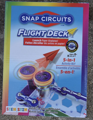 Snap Circuits Flight Deck ~ 5-in-1 Activity Kit ~ Free Shipping ~ Ages 8 and Up!