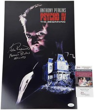 Allen Robinson signed 12x18 Poster Norman Bates Psycho IV JSA Authentication