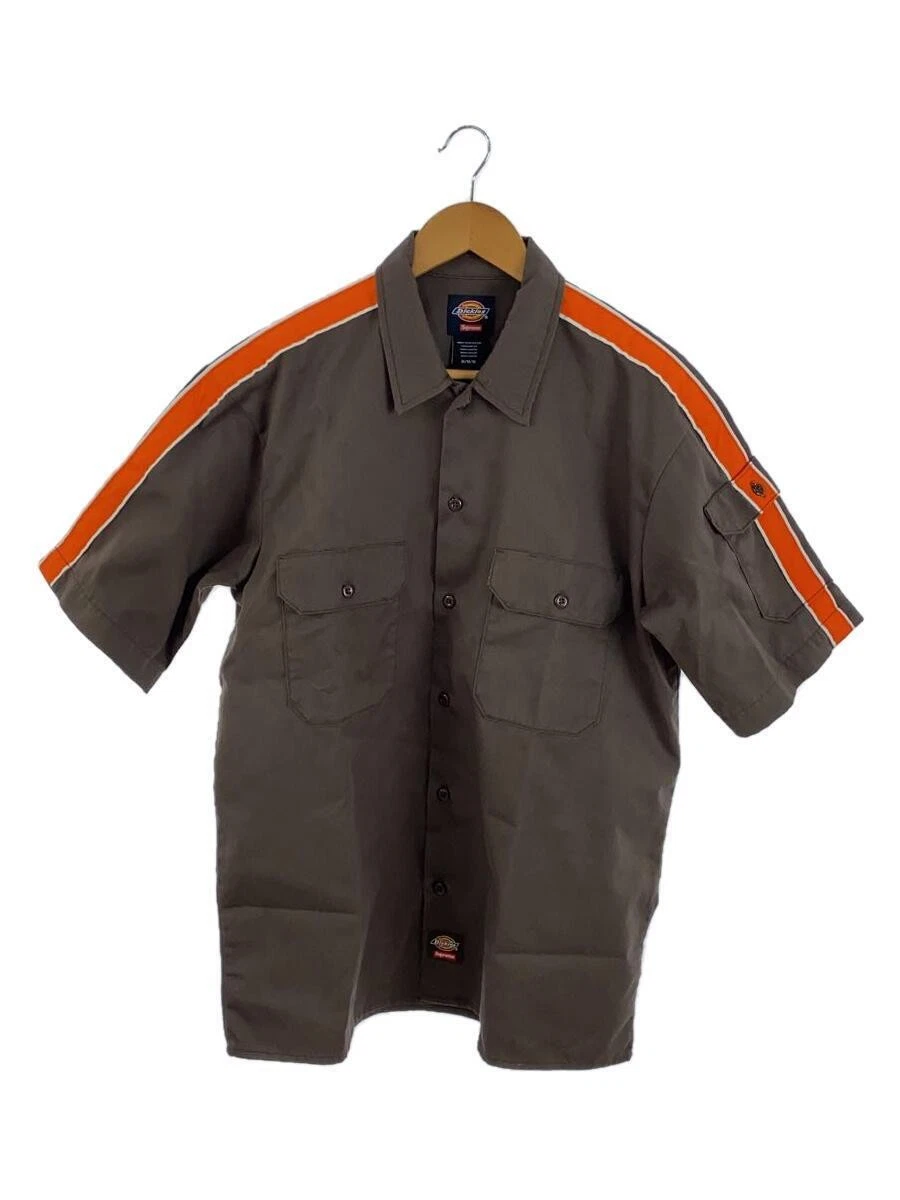 Chemise Supreme manches courtes/M/coton/brw/chemise de travail