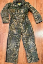Cabelas for Kids Camo Insulated Coveralls Size 4T Seclusion 3D Hunting