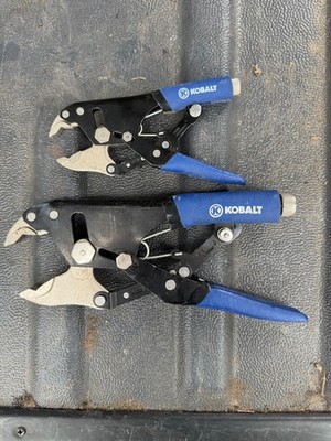Kobalt Tools Magnum Grip 2pc Self Adjusting Locking Pliers Set
