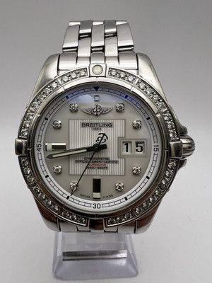 Breitling Cockpit 41mm A49350 White Mother of Pearl Factory