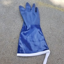 Tucker Safety Steam Glove Burn Guard Blue Large