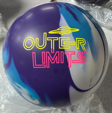 Radical Outer Limits Solid Bowling Ball - New - 15 lbs