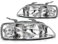 Headlight Assembly For 2004-2007 Chevy Aveo 2006-2008 Aveo5 Hatchback Pair