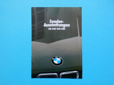 Brochure / Catalogue / Brochure - BMW 5 Series E28 - Optional Equipment - 1/1982