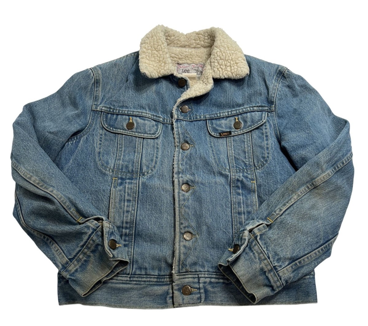Lee Storm Rider Vintage Denim Jacket in Blue | eBay