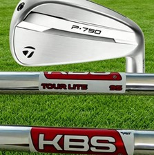 2025 P790 Golf Clubs Iron Set KBS TOUR LITE 95 Regular silvery Flex 4-9p 7pcs