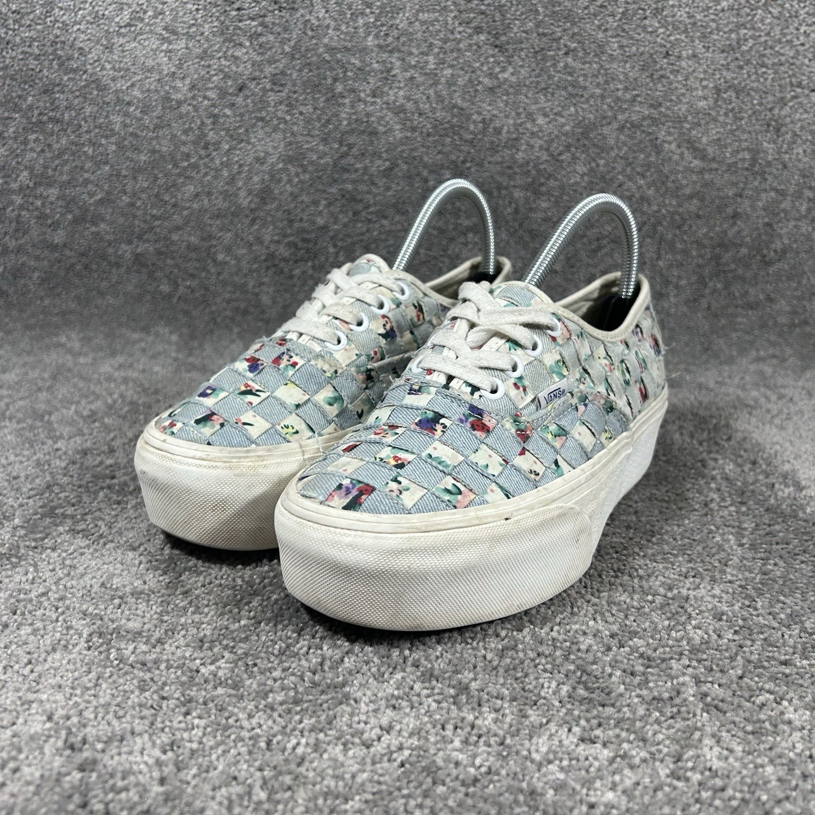 Vans Authentic Woven Stackform Women’s Size 7.5 F… - image 4
