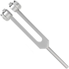 Medical-Grade C256 Hz Tuning Fork - Lightweight, Non-Magnetic, Extra Long Handle