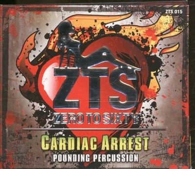 Various Artists Zero To Sixty Cardiac Arrest Pounding Percussion CD USA Zero To