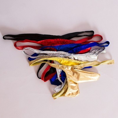 Verführerische Herren Tangas Strings Low Waist Unterwäsche mit Bugle Pouch Optionen
