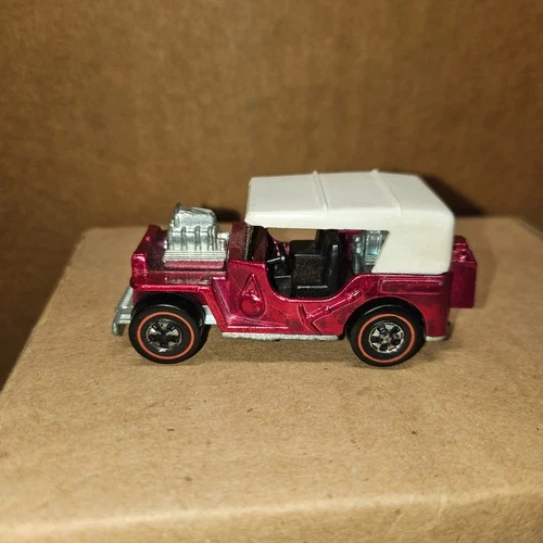 1970 Vintage Hot Wheels Redline  Magenta Grass Hopper - REALLY NICE!