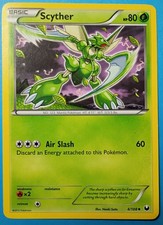 Pokemon - Scyther 4/108 - Black & White Dark Explorers - RARE 2012 - VLP