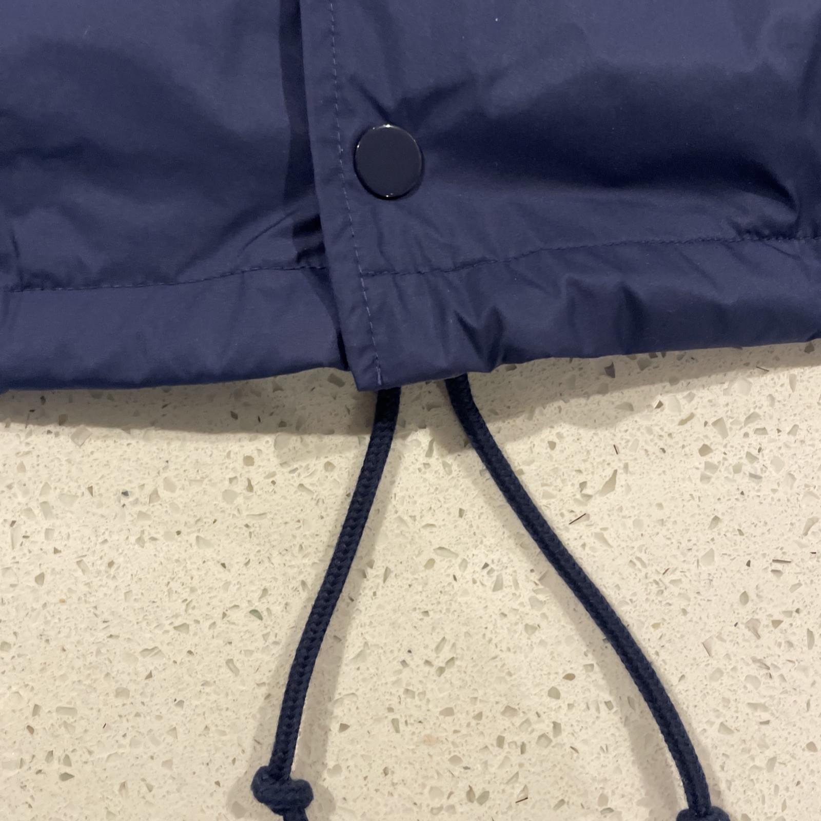 SACAI X NIKE Nike Club Coaches giacca a scatto vestibilità ampia uomo grande blu navy nuova FN3316 410