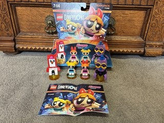 LEGO Dimensions Team Pack The Powerpuff Girls (Blossom Bubbles) 71346 COMPLETE