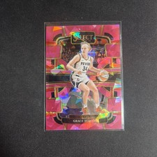 2023-24 Panini Select WNBA Pink Ice Prizm Grace Berger Indiana Fever #50 L50