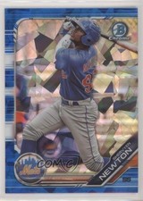 2019 Bowman Chrome Draft Sapphire Edition Blue 57/99 Shervyen Newton uk2