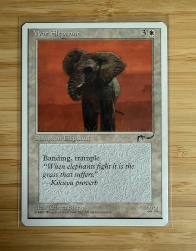 Magic The Gathering: War Elephant Chronicles Regular NM
