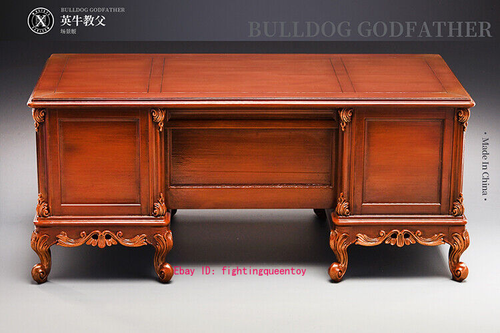 Mostoys M2201D Bulldog Godfather's Table And Chair 1/6 Accessories INSTOCK - Picture 3 of 12