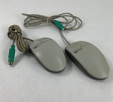 HP M-S34 PS/2-Wired Mouse (Lot of 2)