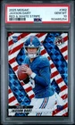2025 PANINI MOSAIC RED & WHITE STRIPE #362 JAXSON DART ROOKIE RC PSA 10