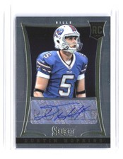 2013 Panini Select Dustin Hopkins Rookie Autographs #183 #/499