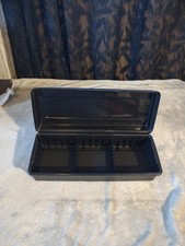 Vintage Alpha 15 Cassette Tape Case Black
