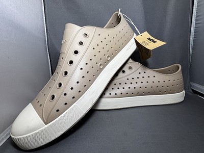 NEW Native Shoes Jefferson Sugarlite Sneaker Unisex 12 Flax Tan Perforated NWT