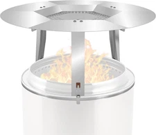 Heat Deflector Fit for Solo Stove Ranger 15", 304 Stainless Steel Heat Diffuser 