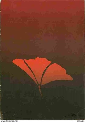 AK - Kunst - Malerei - Siebdruck von Sevy - Nachtblume - CPM - Voi