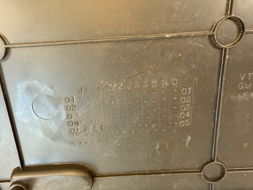 Chevy OEM 02-09 Trailblazer GMC Envoy Rear Passenger Right Cargo Door 15158085 - Picture 3 of 5