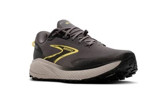 Brooks Divide 6 Mens Trail Running Shoes Trainers Uk 9 Rabbit/Black/Golden New