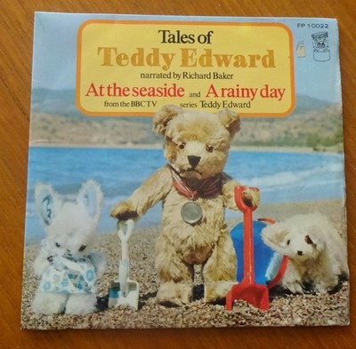 RICHARD BAKER--TALES OF TEDDY EDWARD + AT THE SEASIDE-2 TRACK EP-1973--P/S--V/G+