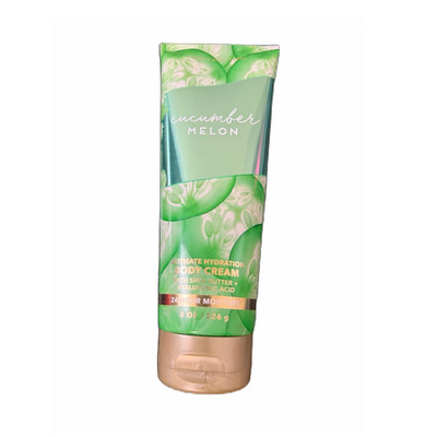 Bath & Body Works Ultimate Hydration Body Cream Cucumber Melon 8oz Shea Butter