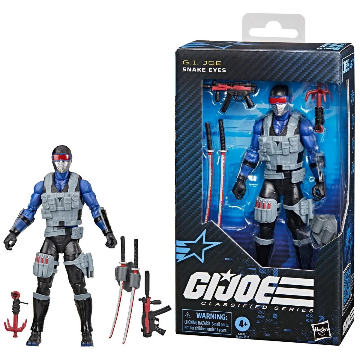 G.I. Joe Classified Snake Eyes (V4) 6 inch Figure - New and in stock