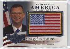 2020 Decision 2020 God Bless America Flag Patch Doug Collins #GBA-19 Patch 06en